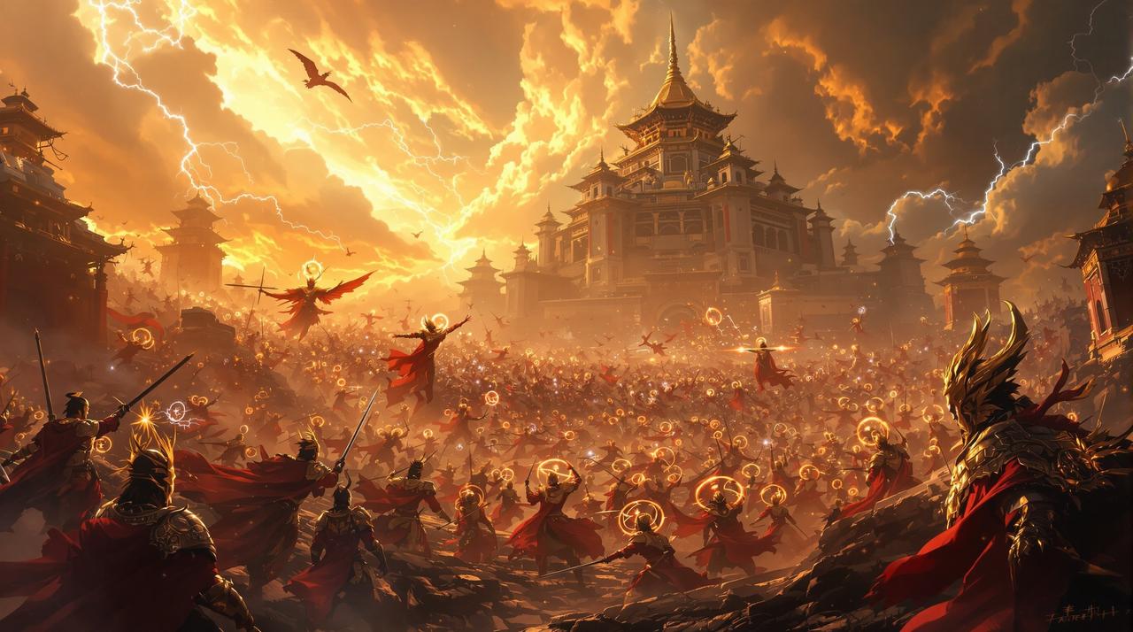 封神第一部：朝歌风云，神话类型影视视频封面 - 驰策影视